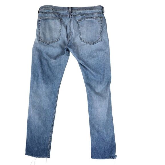 Rag & Bone June Distressed Straight Jeans 29 Preppy Soft Grunge Beachy - Picture 2 of 8